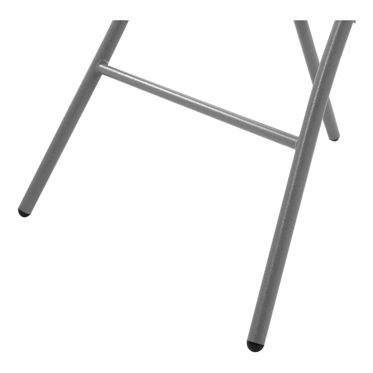 Royal Catering RC-FT_6 składany stolik stojący, Ø 800 x 1100 mm, 100 kg, do użytku wewnątrz/na zewnątrz, biały, do ogrodu, stół barowy
