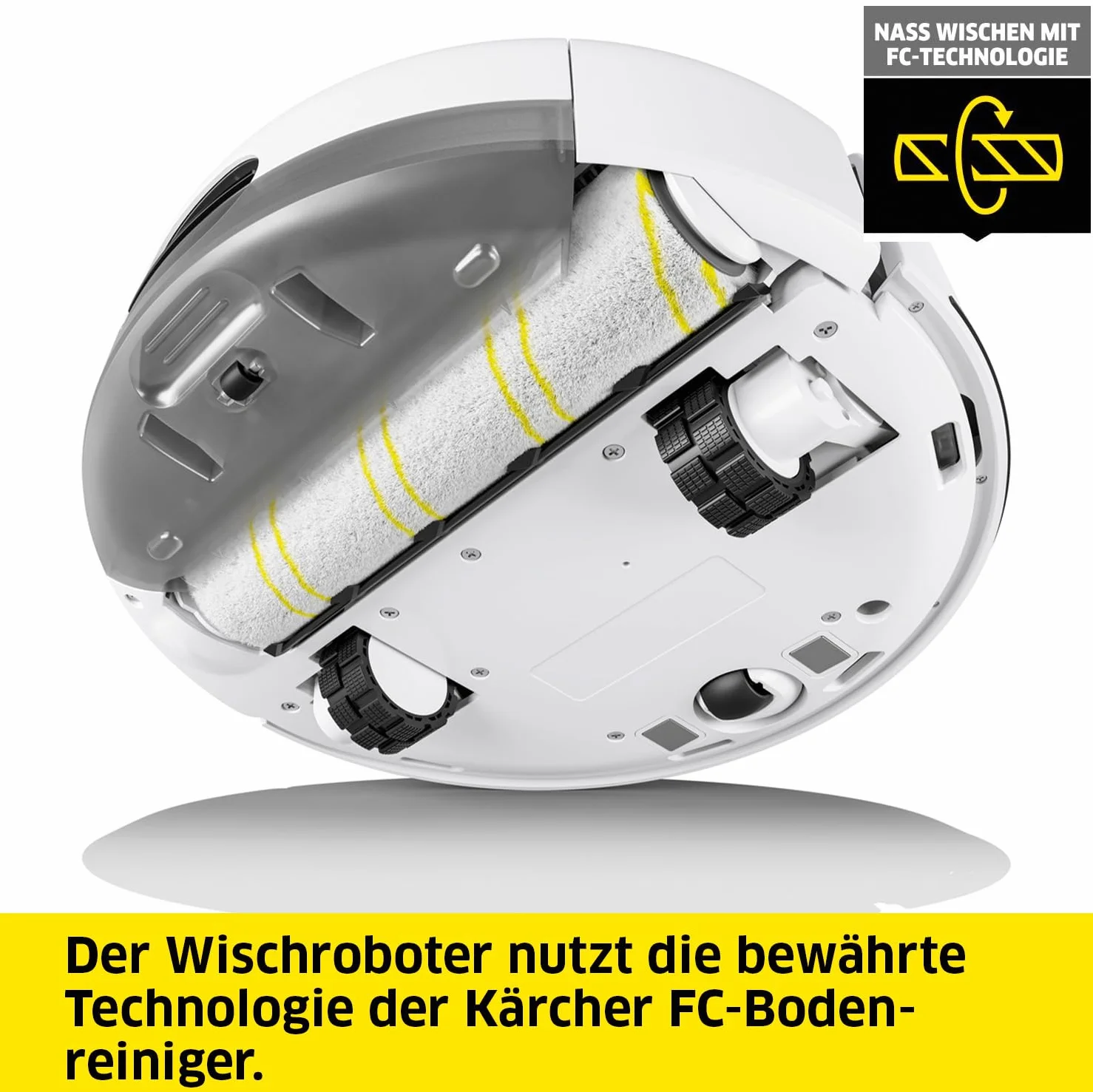 Kärcher RCF 3 robot mopujący, nawigacja laserowa LiDAR, czas pracy 120 min