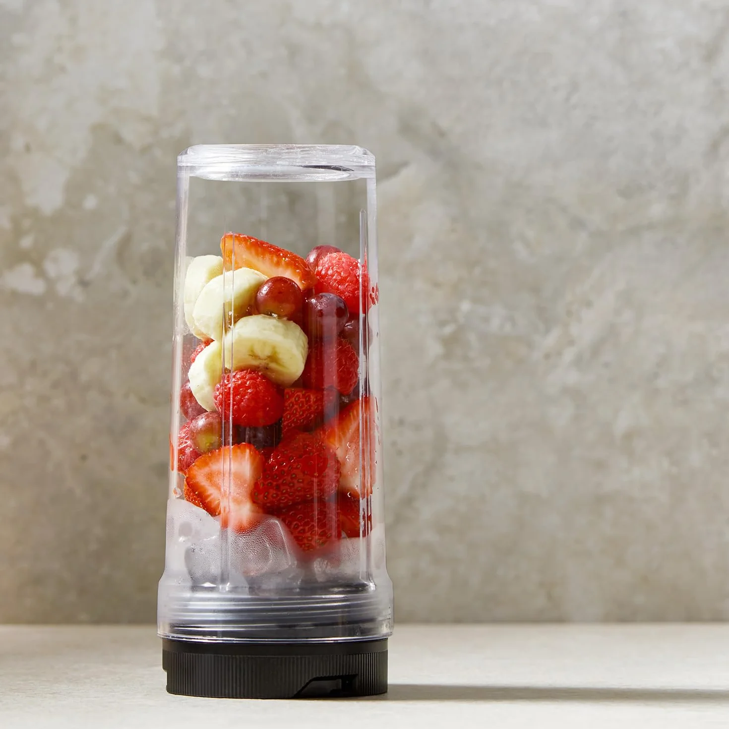Kitchenaid Bezprzewodowy mikser stojący – KitchenAid Go – przenośny blender do smoothie i napojów lodowych – nie zawiera BPA – 473 ml – bez akumulatora – czarny