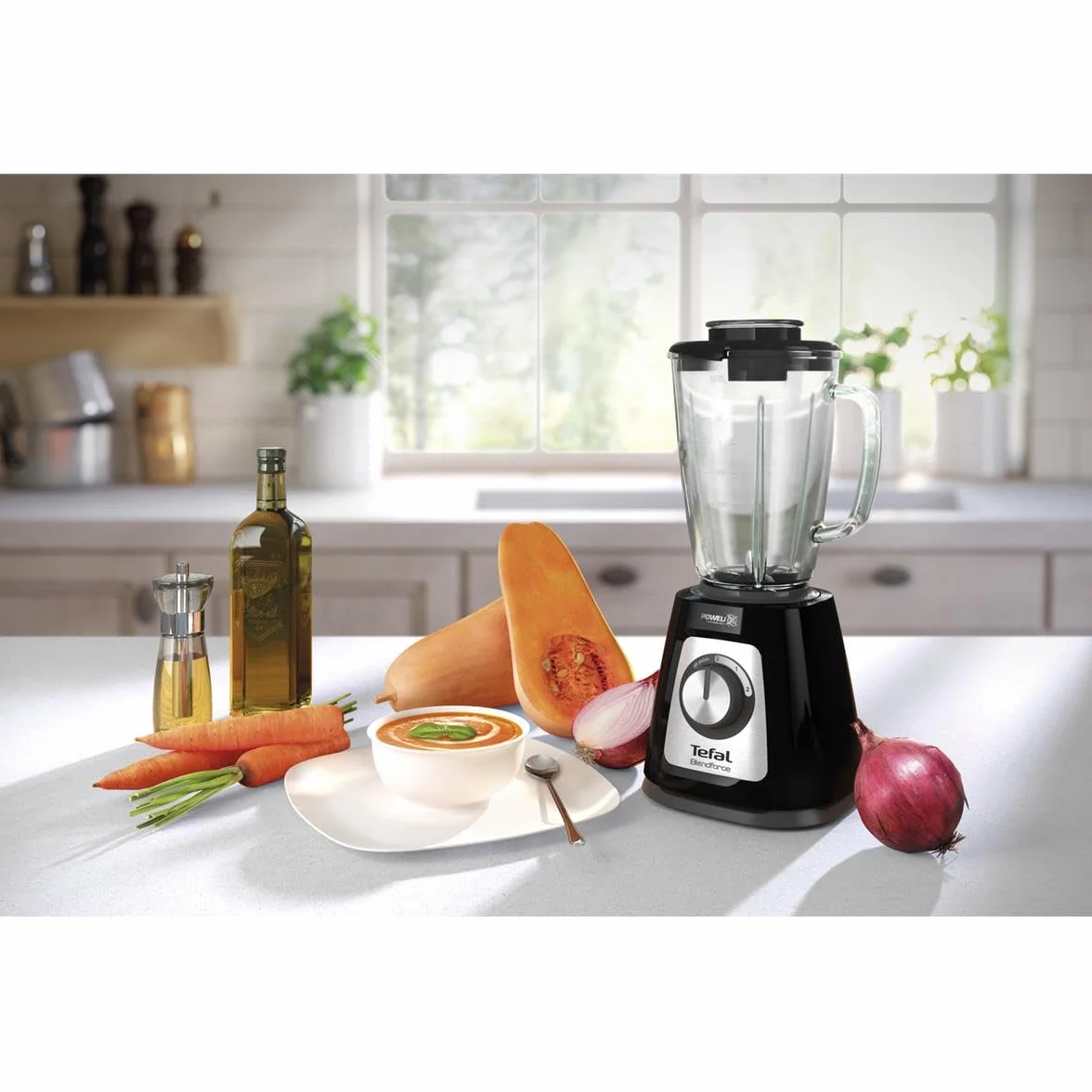 Tefal BL4358 BlendForce II Mikser Stojący 800 W 1250 L Czarny