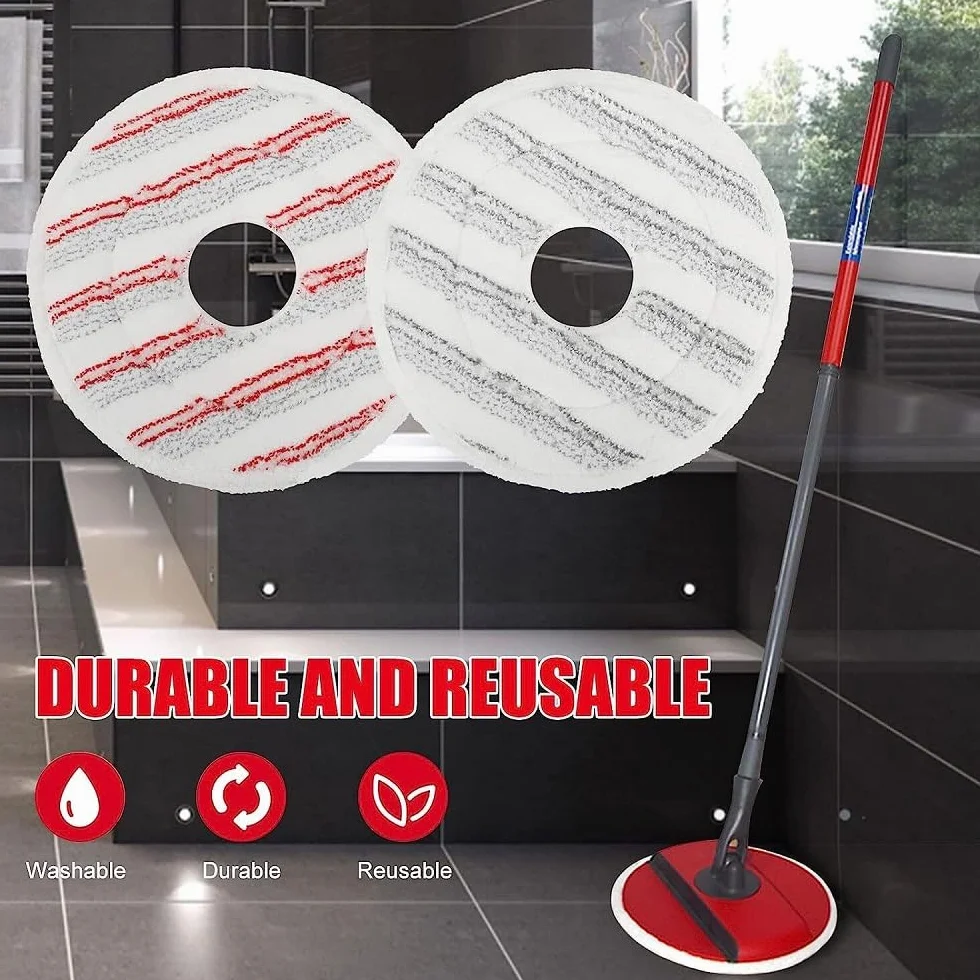 Vileda Spin and Clean wymienne podkładki pod mopa 4 sztuki