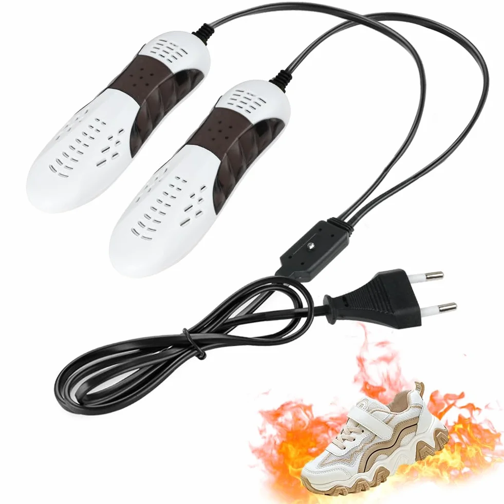 Flintronic Elektryczna suszarka do butów, przenośna suszarka do butów, przenośna suszarka do butów, do suszenia i usuwania zapachów