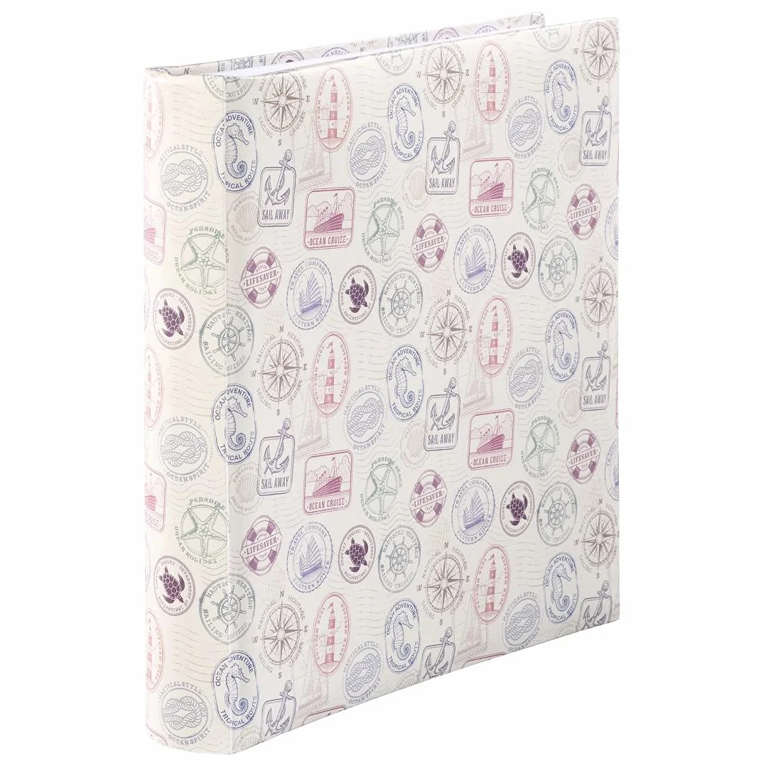 Hama Album Jumbo Stamps, 30 x 30 cm, 100 Strony, Max: 400 Zdjęcia 10 x 15 cm, Standardowy, Wielobarwny