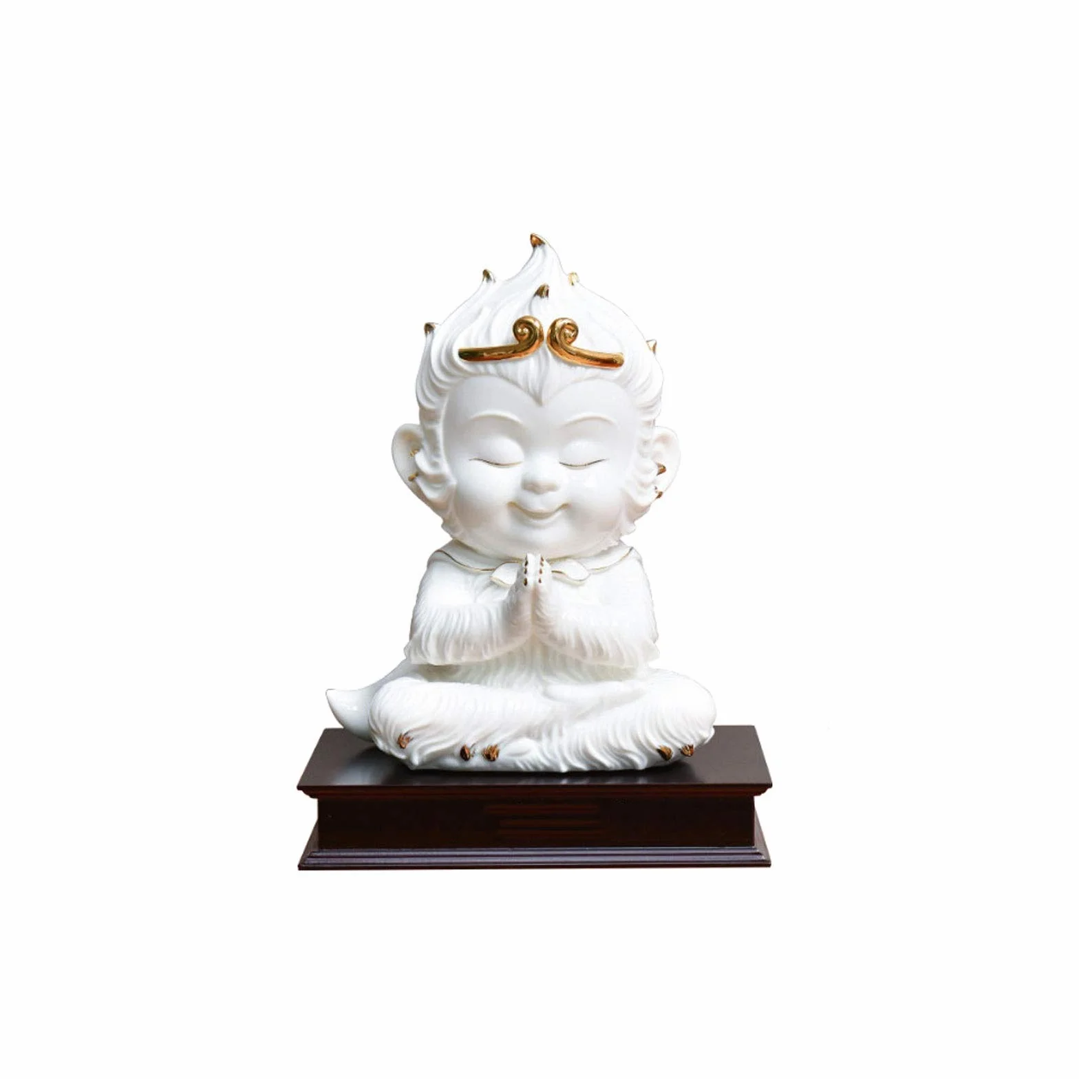 Rzemiosło dekoracja statuetka króla małp rzeźba na biurko, ceramika, małpa, statuetka króla, rzemiosło, rzeźba, biuro, dekoracja, prezent, akcesoria na biurko, figurki, kreatywny król małp, dekoracja