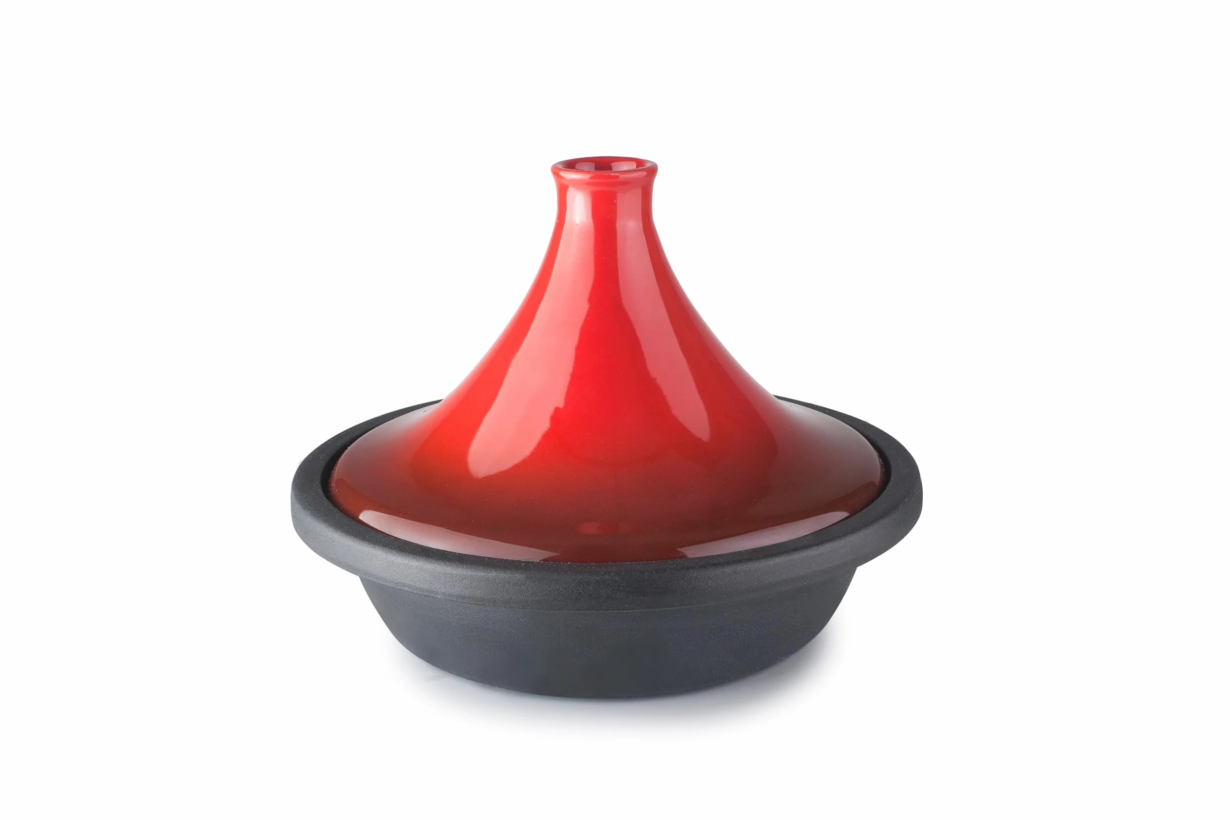 IBILI - Tajine H-Class 27 cm - Korpus żeliwny i ceramiczna osłona, nadaje się do indukcji