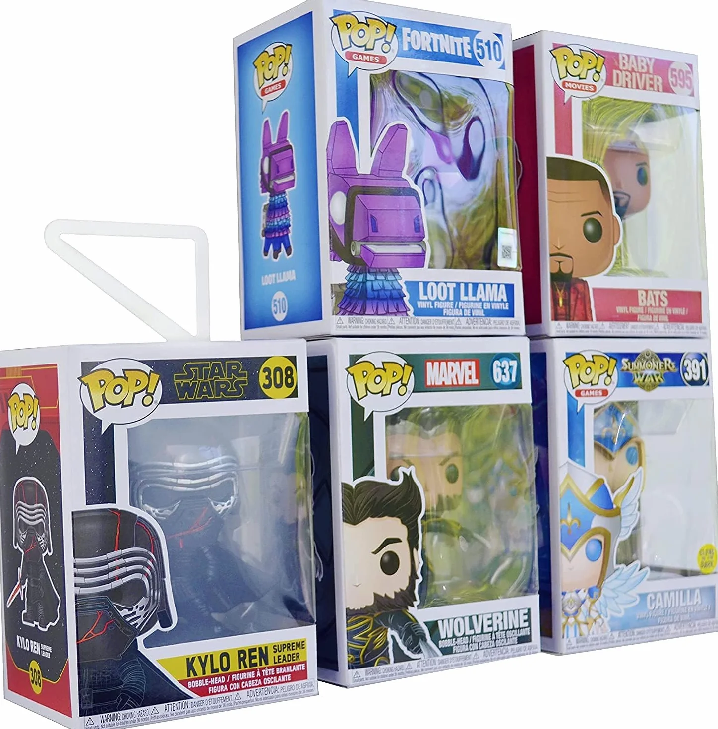 Funko Pop Collection 3-częściowy zestaw regałów ściennych