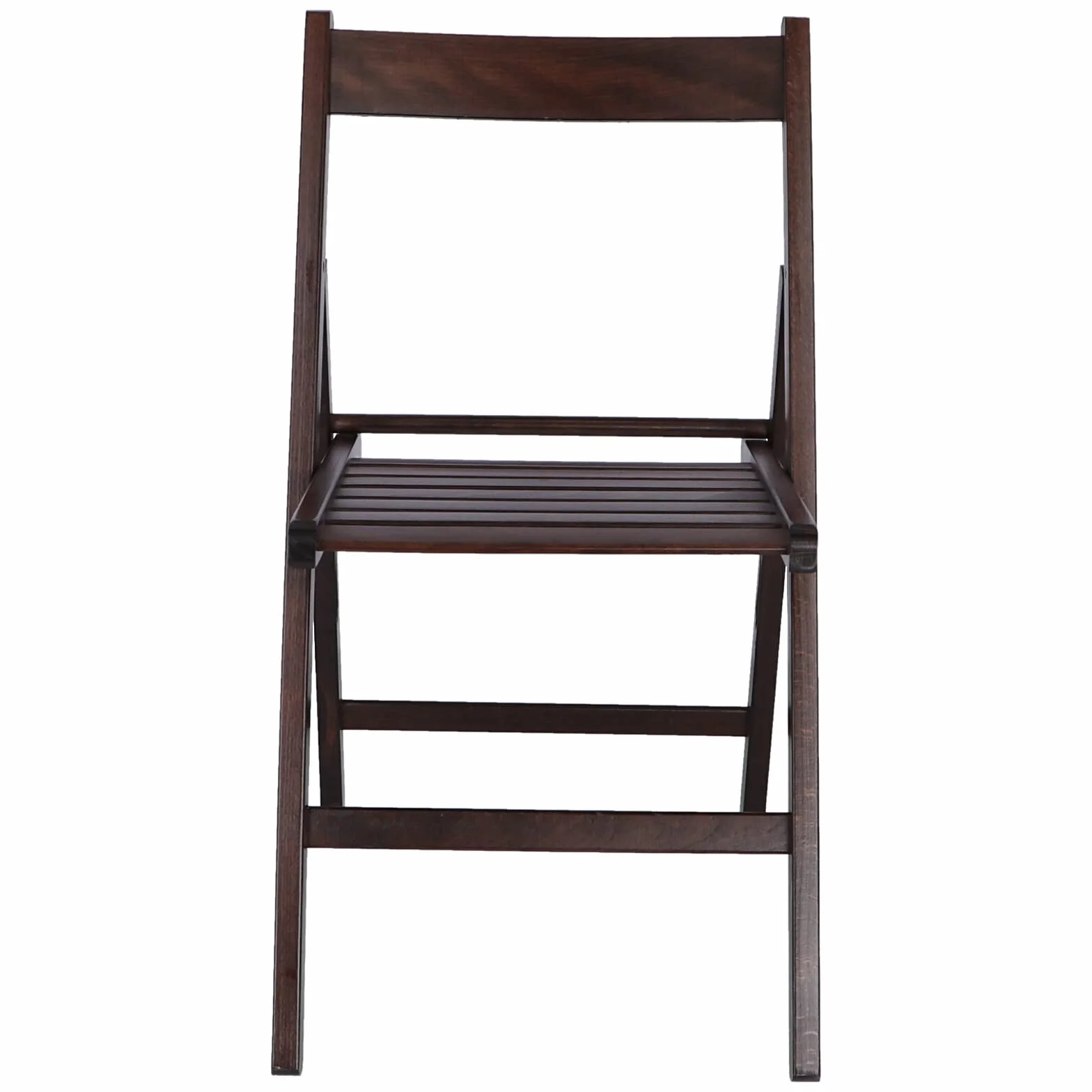 Mueblear 19021 Krzesło składane niskie drewno Wenge 43 x 46 x 79 cm