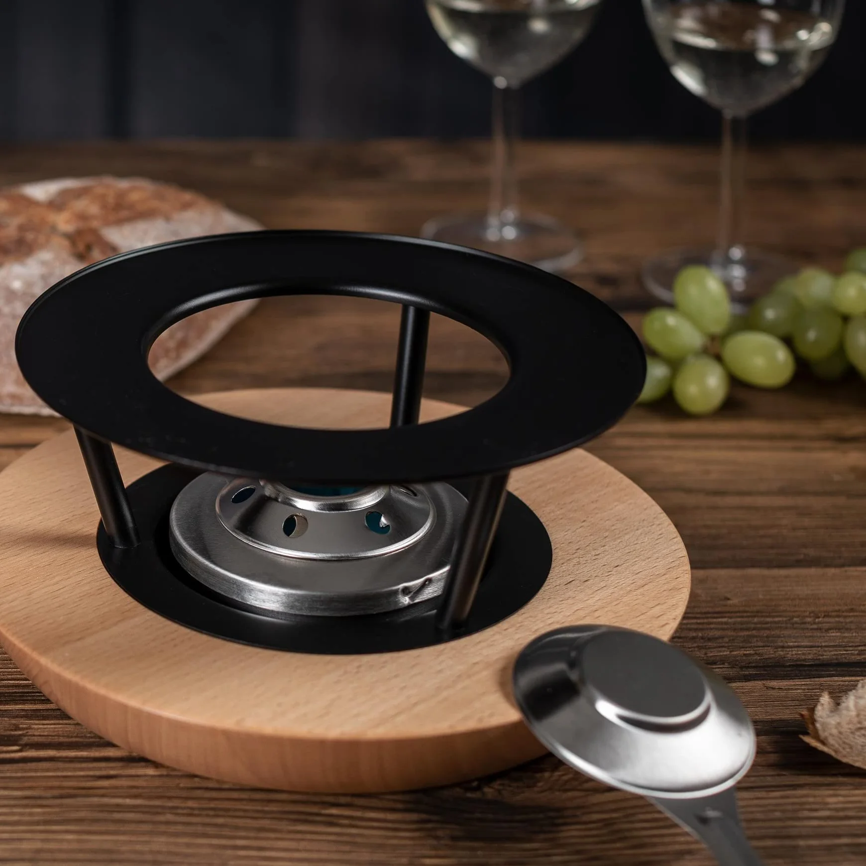 KUHN RIKON Rechaud drewno bukowe do fondue