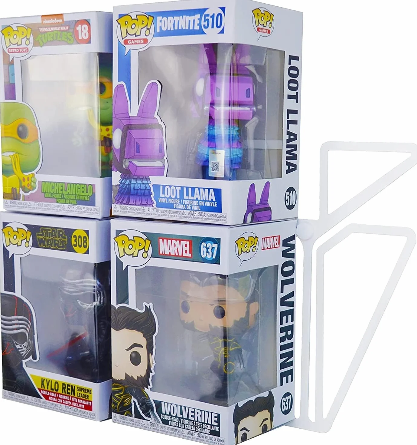 Funko Pop Collection 3-częściowy zestaw regałów ściennych