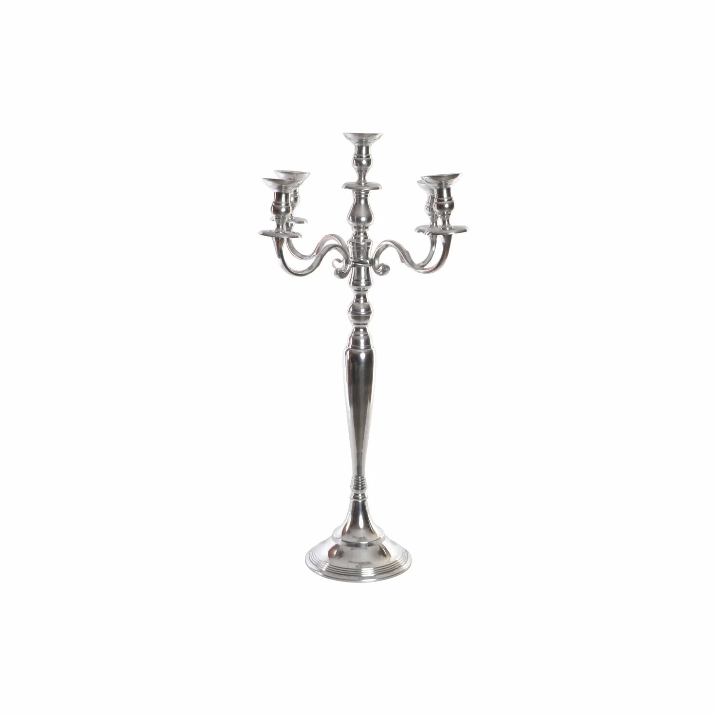 ŚWIATŁO ALUMINIOWE 42X42X70 5BRAZOS 5 VELAS_ AlexandreHouse