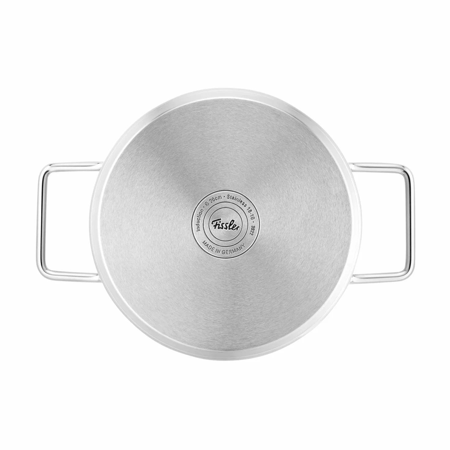 Fissler Pure Collection/garnek do gotowania ze stali nierdzewnej (Ø 16 cm, 1,9 l) garnki ze szklaną pokrywką, skalowanie wewnętrzne – indukcja