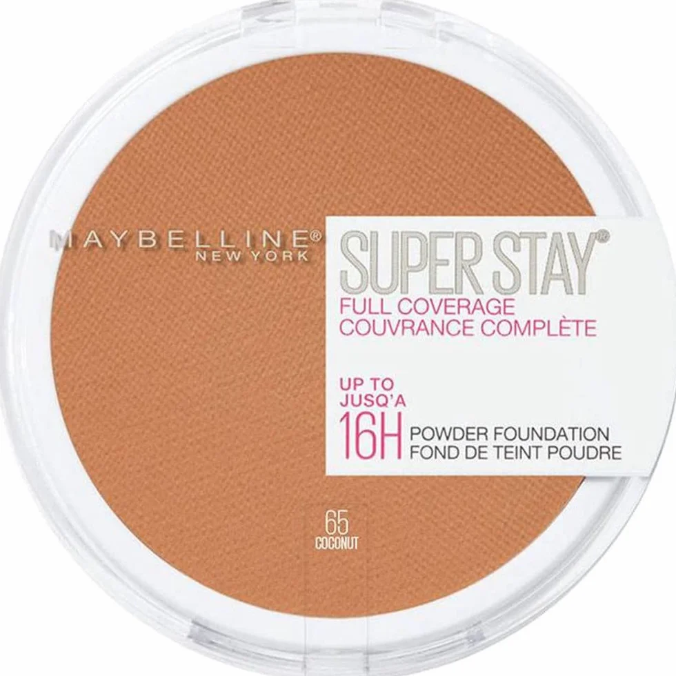 Maybelline SuperStay 16H Full Coverage Poeder Foundation - 65 Coconut