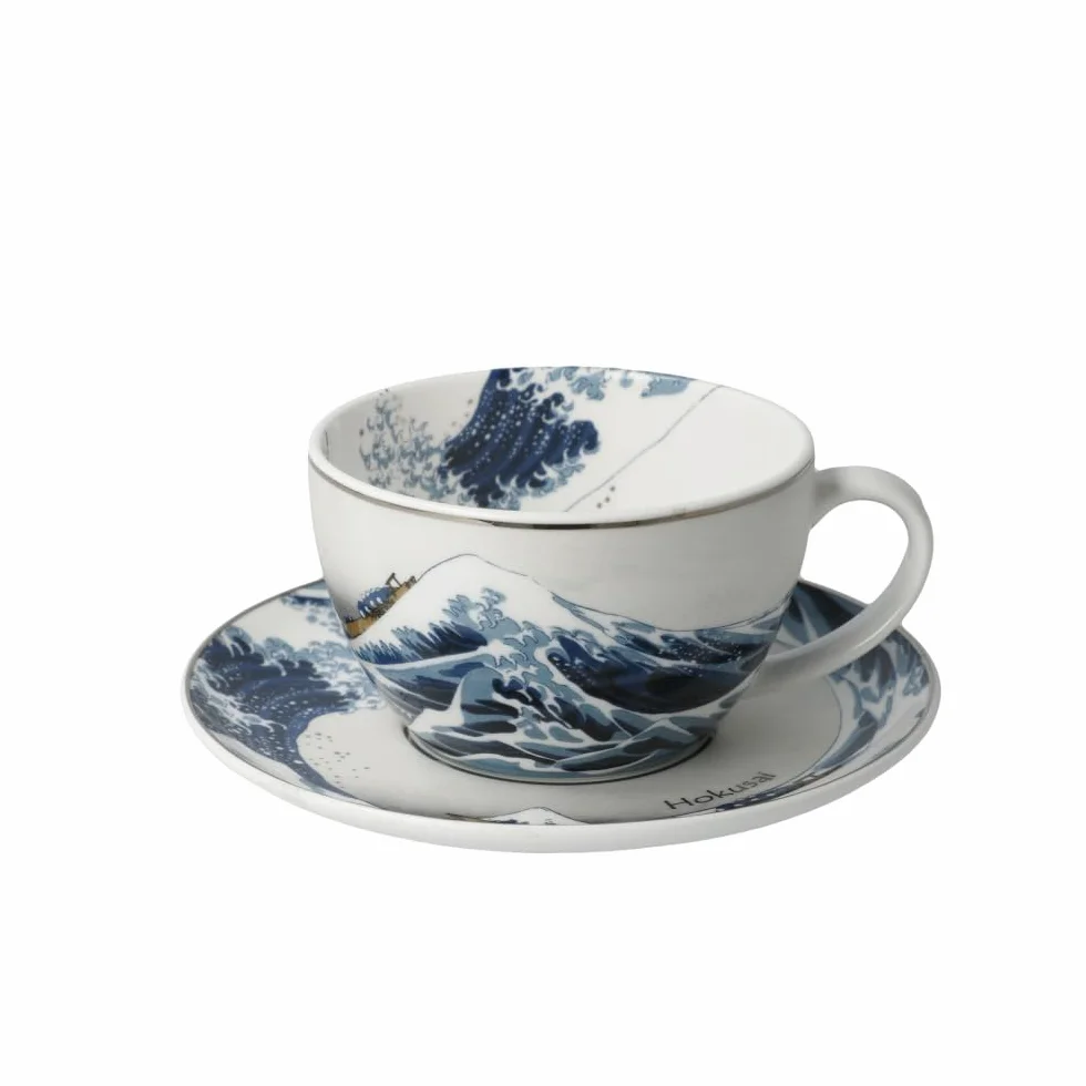 Goebel Artis Orbis Katsushika Hokusai Die Welle - filiżanka do herbaty/cappuccino nowość 2020 67012521