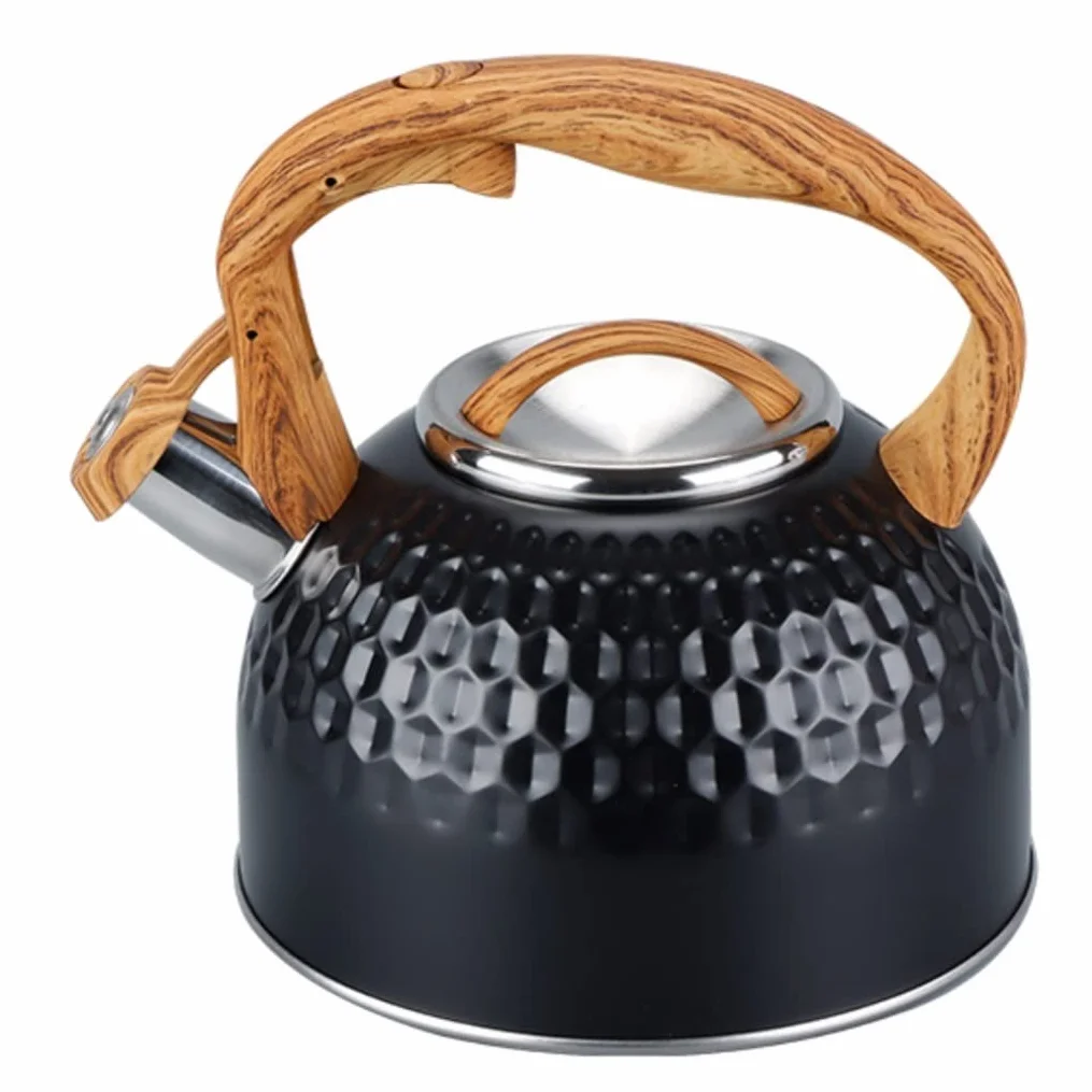 Czajnik do herbaty z płytą kuchenną Czajniczek z gwizdkiem Czajnik do herbaty Czajnik z gwizdkiem ze stali nierdzewnej Czajnik z bojlerem gorącej wody 2,5 l Płyta kuchenna Czajniczek do herbaty
