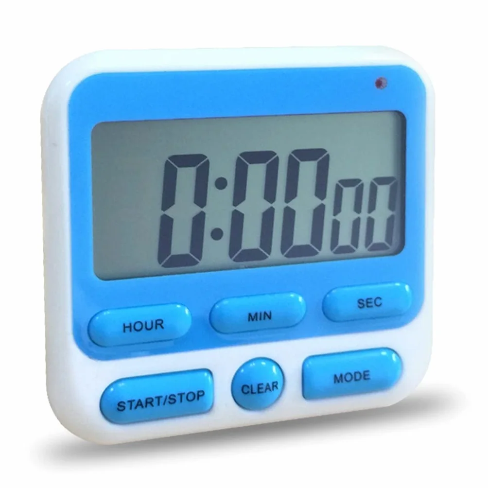 Timer kuchenny, cyfrowy minutnik do odliczania kuchni, zestaw cyfrowy zegar kuchenny z ekranem, cyfrowy zegar, kwadratowy minutnik, zegar do odliczania, budzik z odliczaniem, stoper snu
